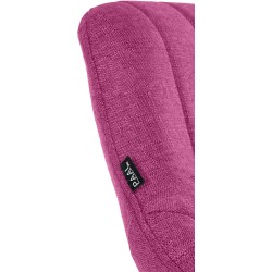 Taburete de bar Milet en tela negra y violeta Taburete de bar Milet en tela negra y violeta