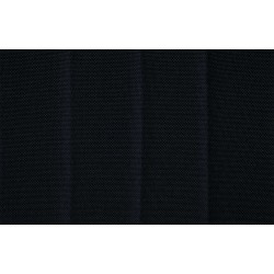 Taburete de bar Toni en tela blanca y negra