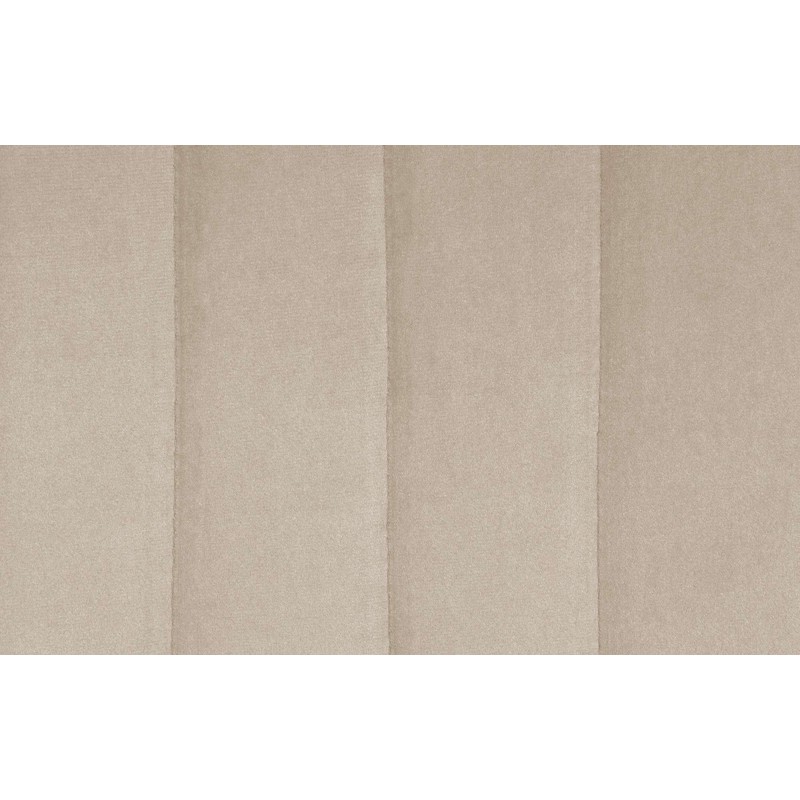 Taburete de bar Toni en terciopelo negro y crema