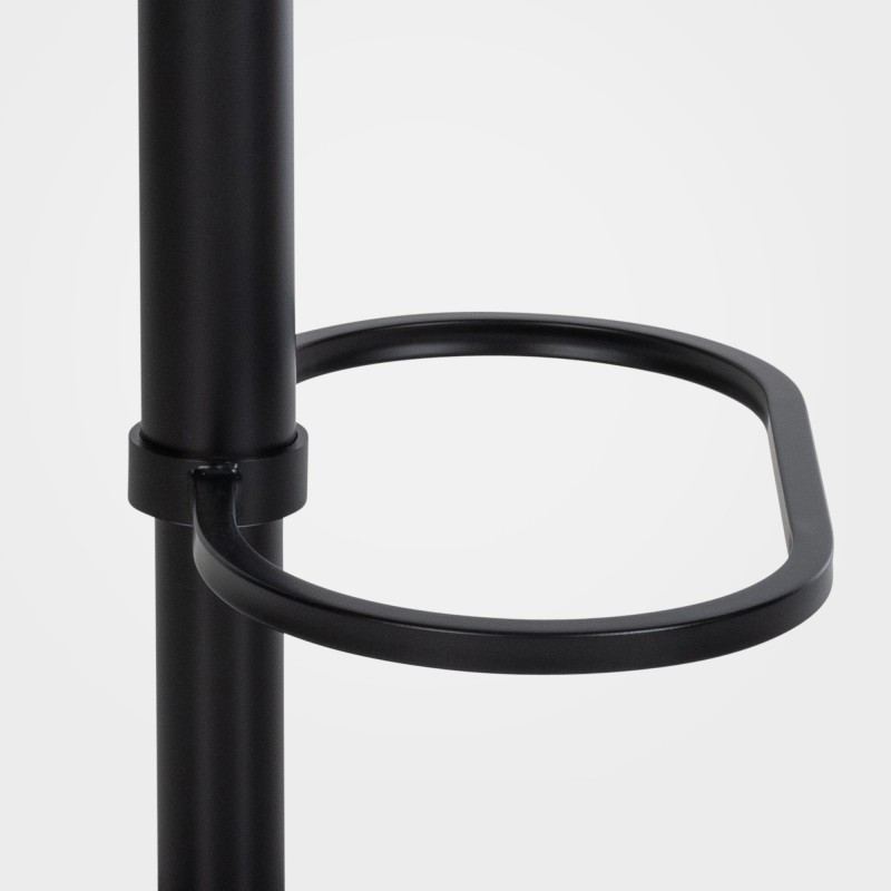 Taburete de bar de terciopelo verde Damaso B