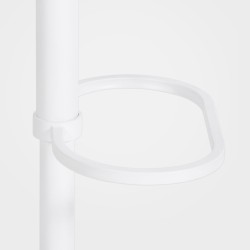 Taburete de bar Damaso W en terciopelo marrón