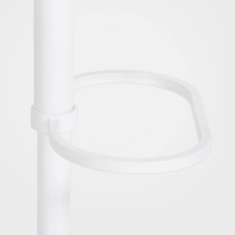 Taburete de bar Damaso W en terciopelo marrón