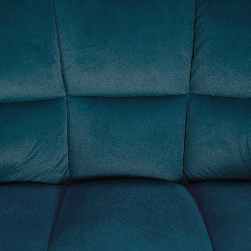 Taburete de bar Damaso W en terciopelo verde