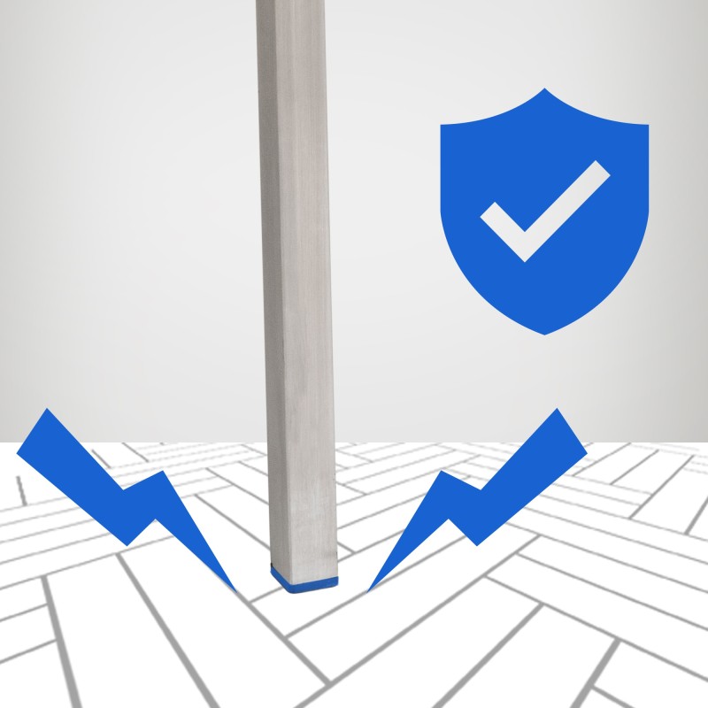 Taburete de bar Damaso E de terciopelo con estructura de 4 patas en color marrón