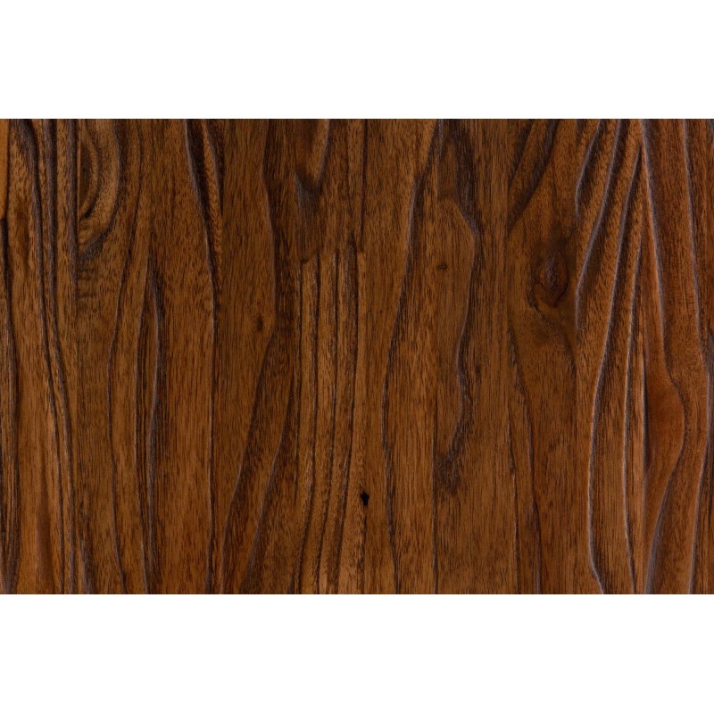 Juego de 2 taburetes de bar Skelde de nogal