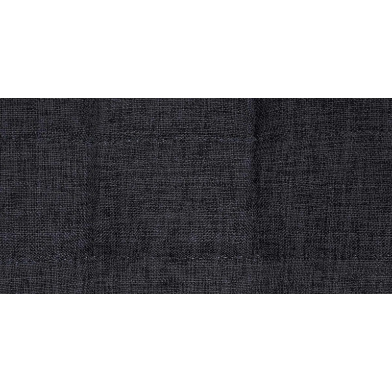 Juego de 2 taburetes de bar Tover en tela negra