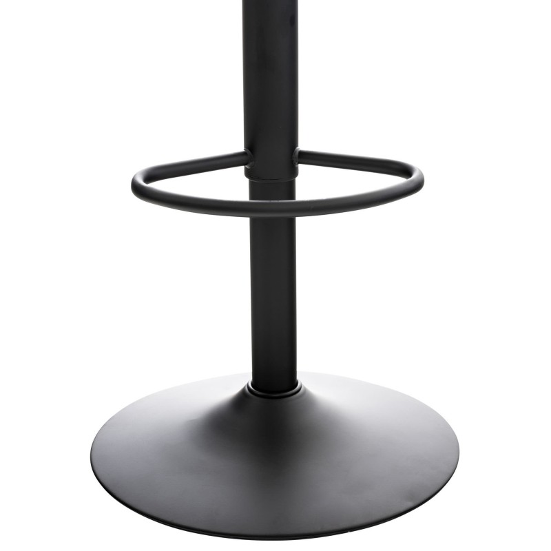 Juego de 4 taburetes de bar negros Almada