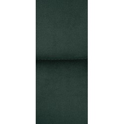 Taburete de bar Los Ángeles en terciopelo blanco y verde oscuro