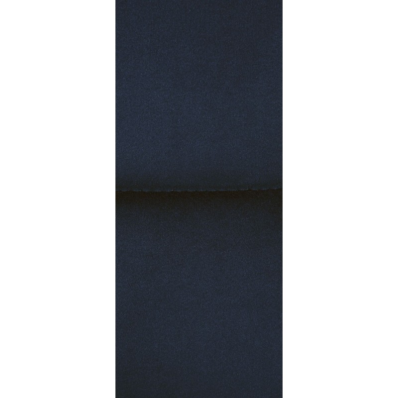 Taburete de bar cromado de terciopelo azul Los Ángeles