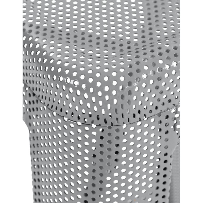Taburete de bar Fletcher Silver