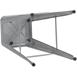 Taburete de bar Fletcher Silver