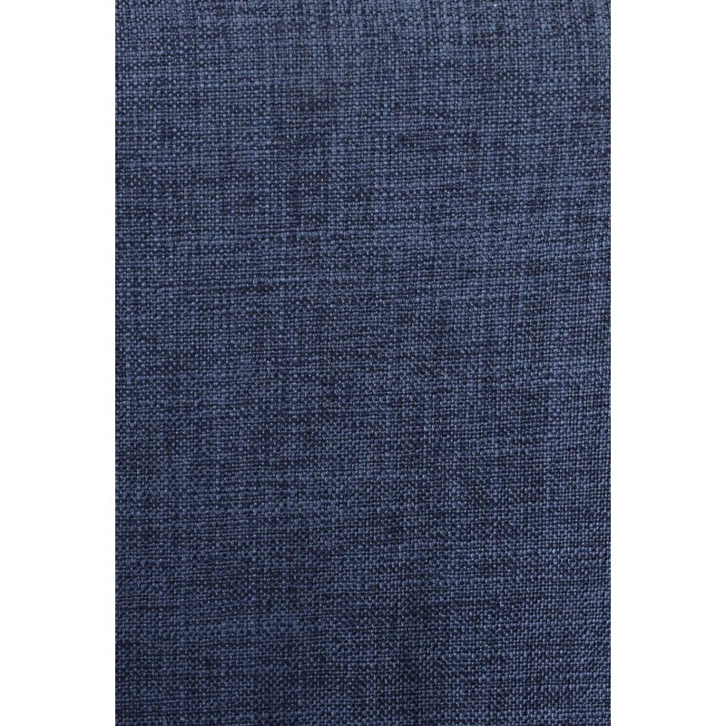 Taburete de bar Grant en tela azul oscuro