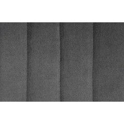 Juego de 2 taburetes de bar Toni en terciopelo gris oscuro cromado