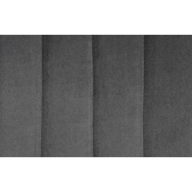 Juego de 2 taburetes de bar Toni en terciopelo gris oscuro cromado