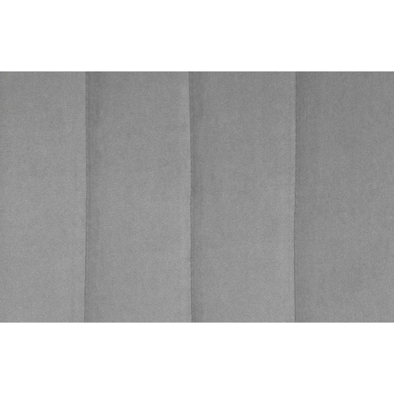 Juego de 2 taburetes de bar Toni en terciopelo blanco y gris