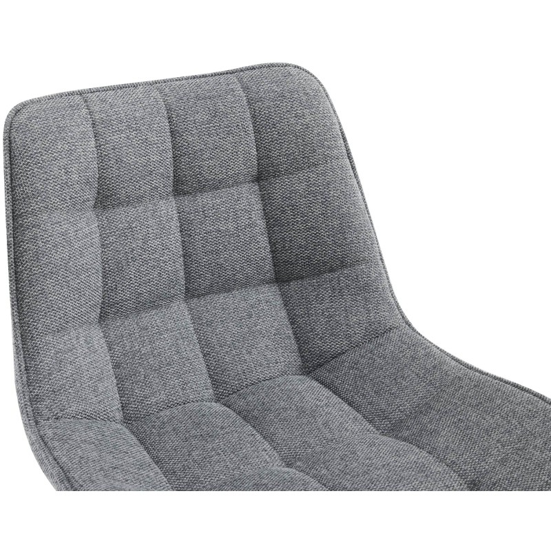 Taburete de bar Dartford en tela gris