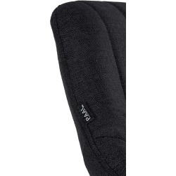 Juego de 2 taburetes de bar Milet en tela negra B