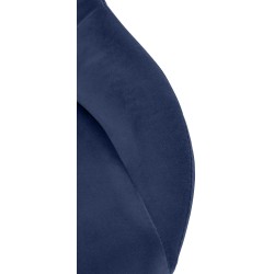 Juego de 2 taburetes de bar Milet de terciopelo azul W