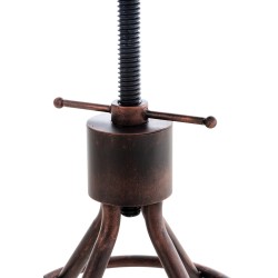 Juego de 2 taburetes de bar de bronce Hanam