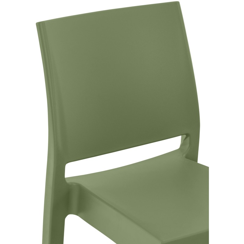 Juego de 2 taburetes de bar color olivo Maya