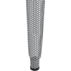 Juego de 4 taburetes de bar Fletcher plateados