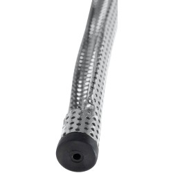 Juego de 4 taburetes de bar Fletcher plateados