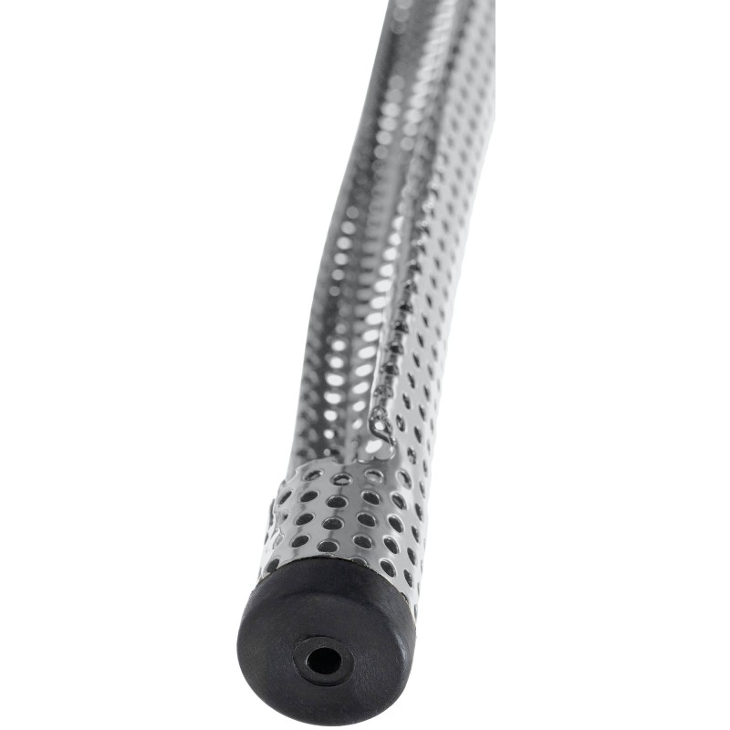 Juego de 4 taburetes de bar Fletcher plateados