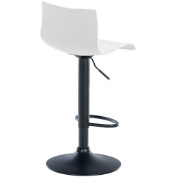 Taburete de bar blanco Hoover B