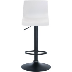 Taburete de bar blanco Hoover B
