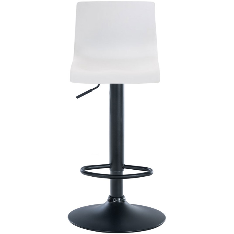 Taburete de bar blanco Hoover B