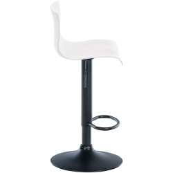 Taburete de bar blanco Hoover B