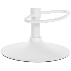 Taburete de bar blanco Hoover W