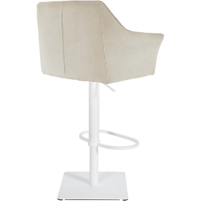 Taburete de bar Damaso W Cord Cream