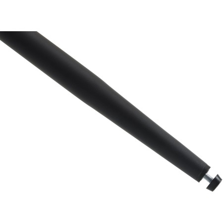 Juego de 2 taburetes de bar Dartford en terciopelo negro