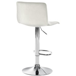 Taburete de bar Hoover Velvet C Cream