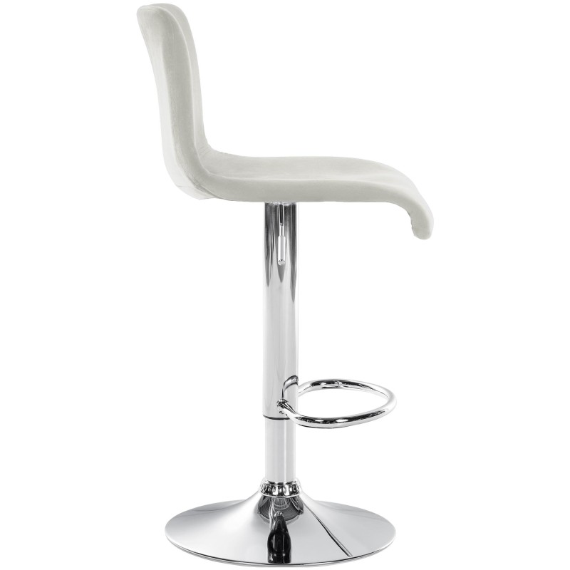 Taburete de bar Hoover Velvet C Cream