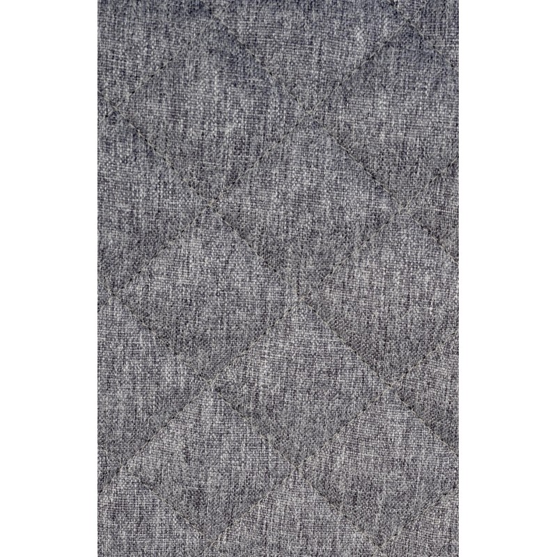 Taburete de bar Kasson en tela gris