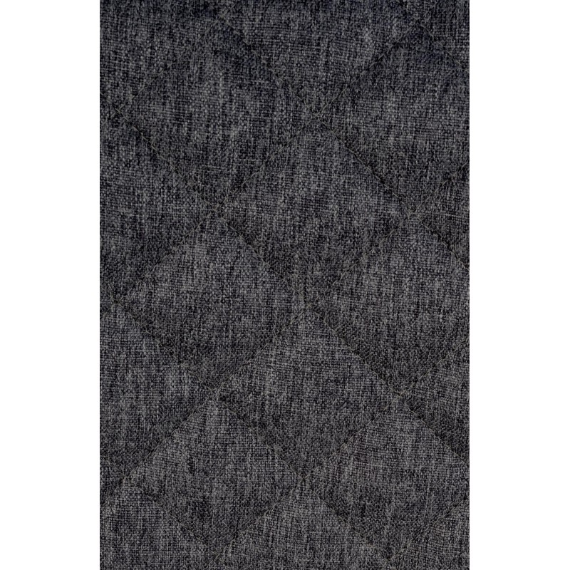 Taburete de bar de tela negra Kasson