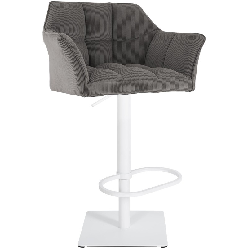 Taburete de bar Damaso W Cord Taupe