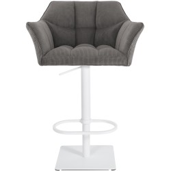 Taburete de bar Damaso W Cord Taupe