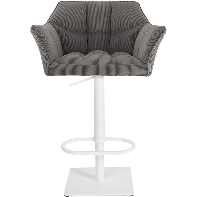 Taburete de bar Damaso W Cord Taupe