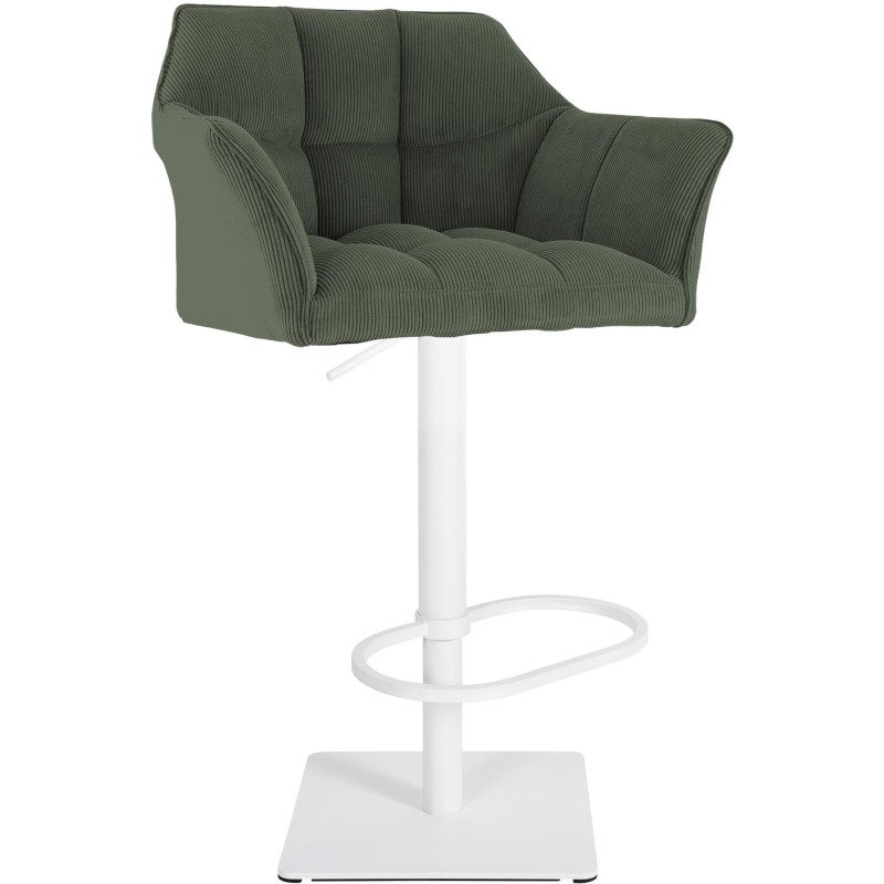 Taburete de bar Damaso W Cord Green