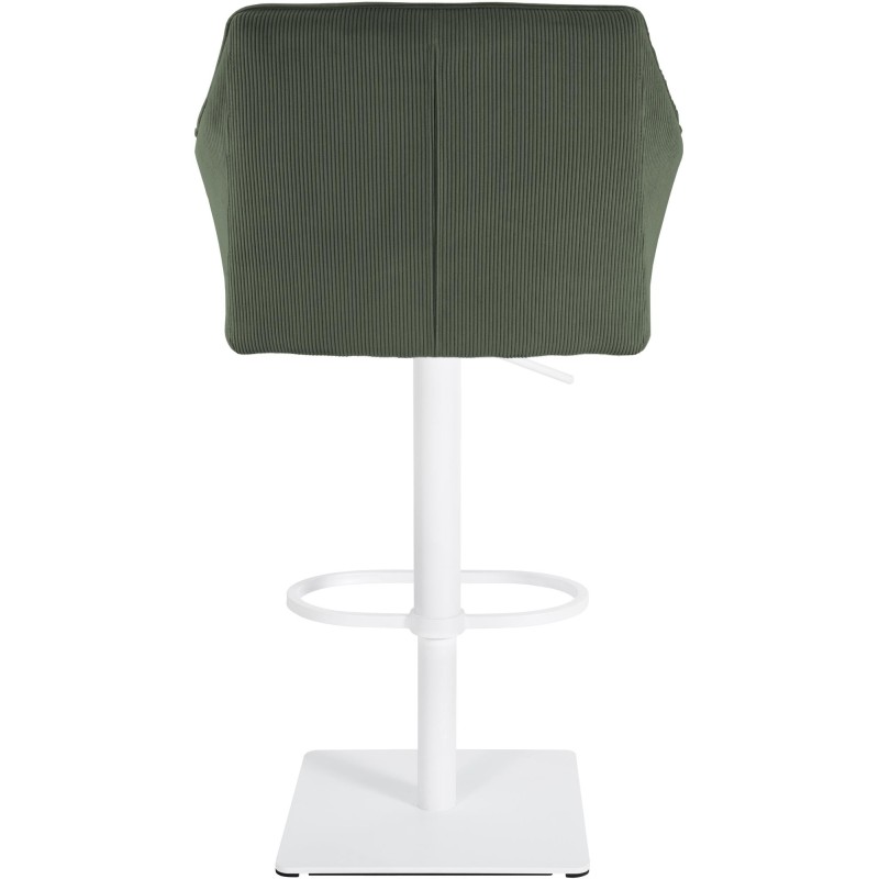 Taburete de bar Damaso W Cord Green