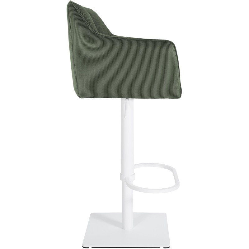 Taburete de bar Damaso W Cord Green