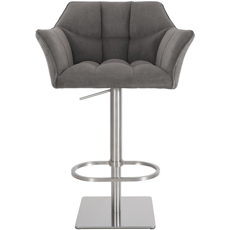 Taburete de bar Damaso E Cord color topo