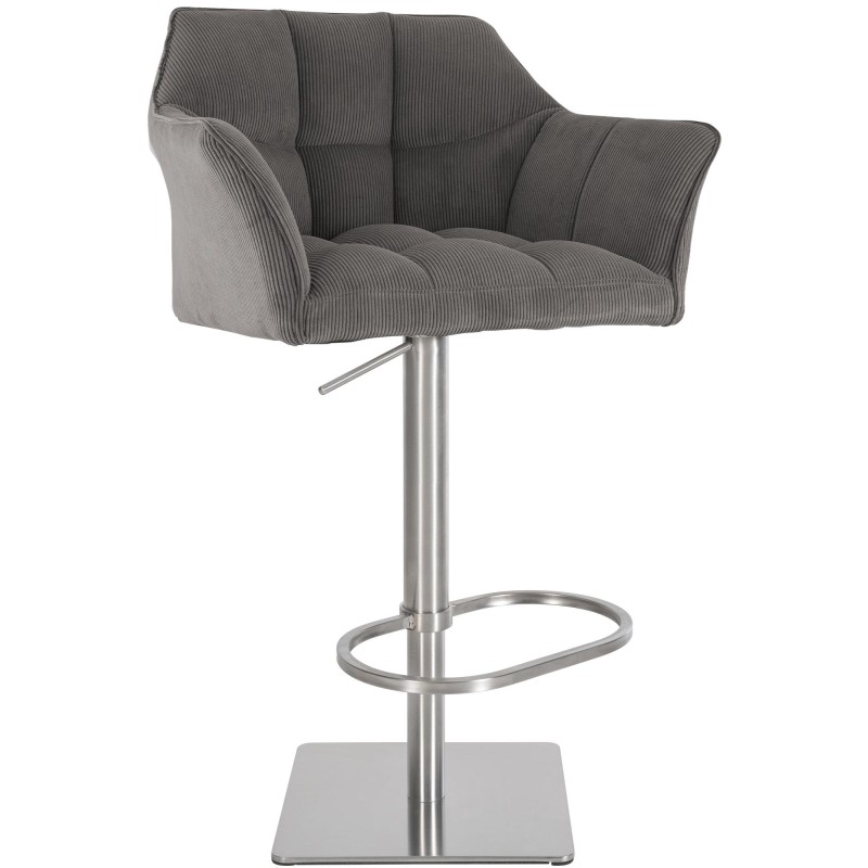 Taburete de bar Damaso E Cord color topo