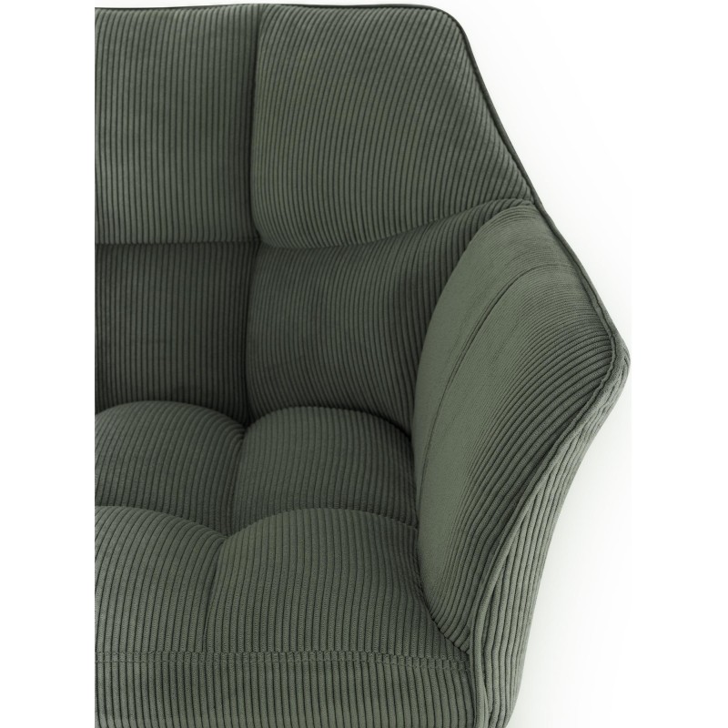 Taburete de bar Damaso E Cord verde