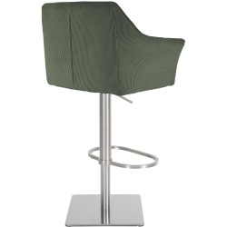 Taburete de bar Damaso E Cord verde