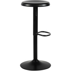 Juego de 2 taburetes de bar Williston negros