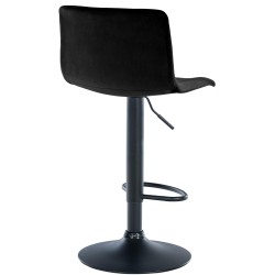 Taburete de bar Hoover Velvet B negro